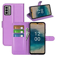 Чохол-книжка Litchie Wallet для Nokia G22 Violet