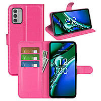 Чохол-книжка Litchie Wallet для Nokia G42 Rose