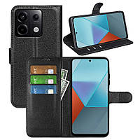 Чохол-книжка Litchie Wallet для Xiaomi Redmi Note 13 Pro 5G / Poco X6 5G Black