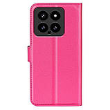 Чохол-книжка Litchie Wallet для Xiaomi 14 Rose, фото 3