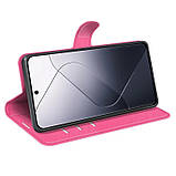 Чохол-книжка Litchie Wallet для Xiaomi 14 Rose, фото 5