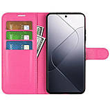 Чохол-книжка Litchie Wallet для Xiaomi 14 Rose, фото 6