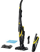 Пилосос Sencor безпровідний, вологе прибирання, конт пил -0.5л, автон. робота до 85хв, НЕРА, чорно-жовтий