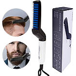 Догляд та зростання бороди Beard Max, тримме, шампунь, олія, бальзам, кондиціонер, щітка, гребінець, ножиці ролик, формувач, плой, фото 7