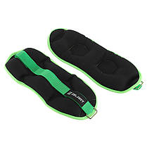 Обважнювачі-манжети для рук та ніг Zelart 2x2 кг для підвищення ефективності тренувань, фото 4