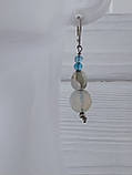 Сережки поплатять у серебрі сережки з опилітом!, фото 5