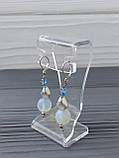 Сережки поплатять у серебрі сережки з опилітом!, фото 4