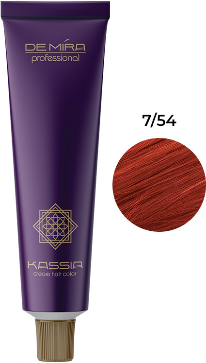 Фарба для волосся 7/54 DEMIRA Professional KASSIA 90 мл