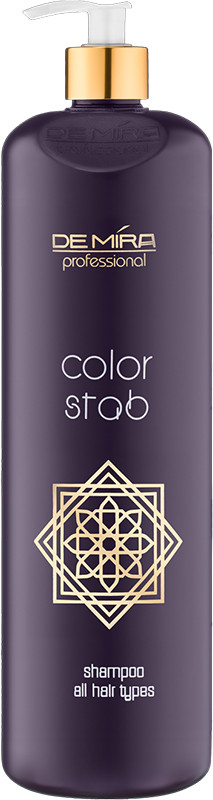 Шампунь-стабілізатор для фарбованого волосся COLOR STAB DEMIRA Professional 1000 мл, фото 1