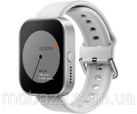 Смарт часы CMF by Nothing Watch Pro Silver frame with Light Grey strap