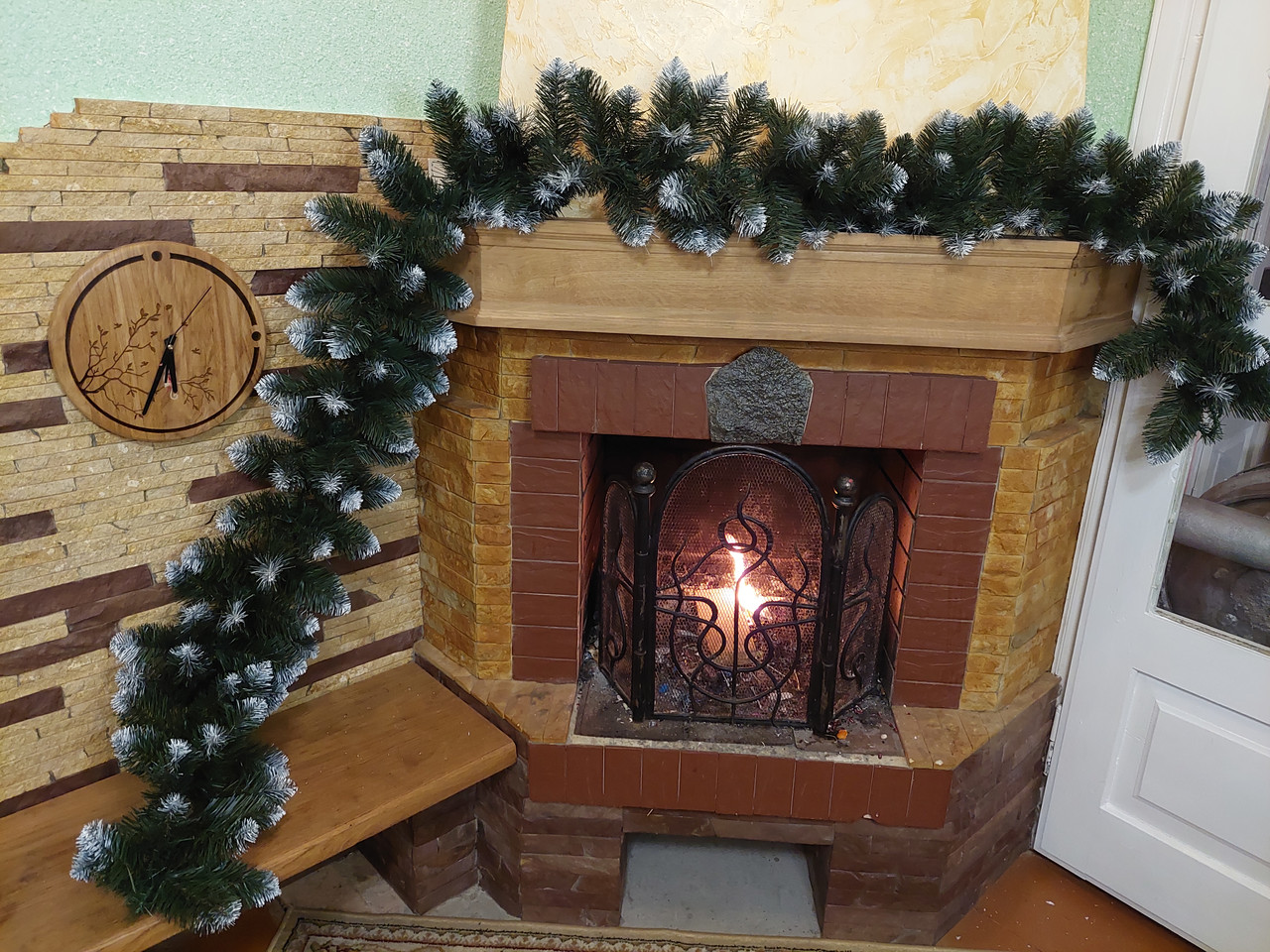 Гірлянда хвойна "КОРОЛЕВА" 2.80 м, фото 1