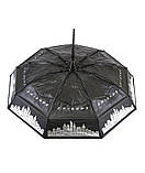 Парасоля чоловіча Mario MR1011 "FRIENDS" напівавтомат на 9 спиць Чорний, фото 7