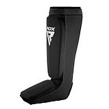 Захист гомілки та стопи RDX Shin Instep Foam Black/White M, фото 4