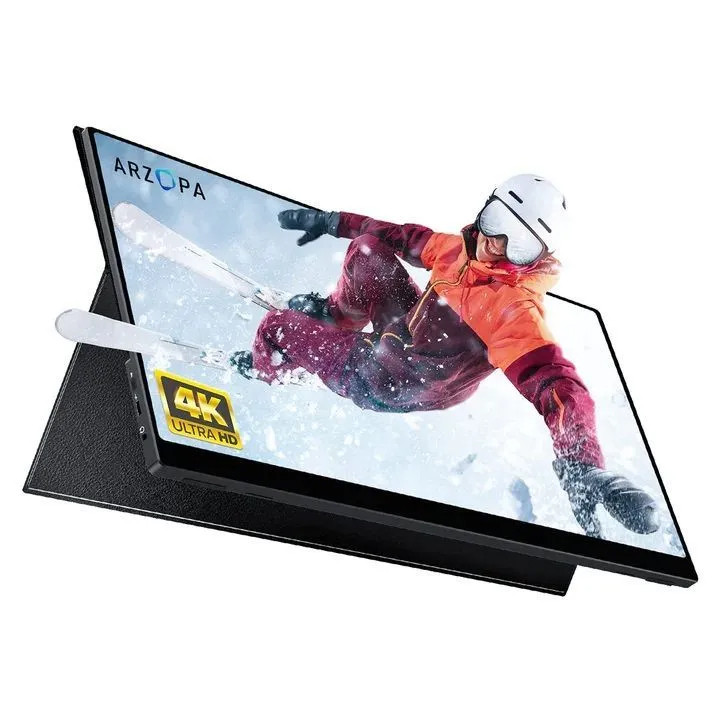 Уцінка* Портативний монітор Arzopa E1 Extreme Slim black 14" 3840x2160 60 Гц *2 битих пікселя
