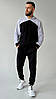 Чоловічий спортивний костюм демісезонний весна-осінь худі з капюшоном костюм стильний молодіжний повсякденний, фото 6