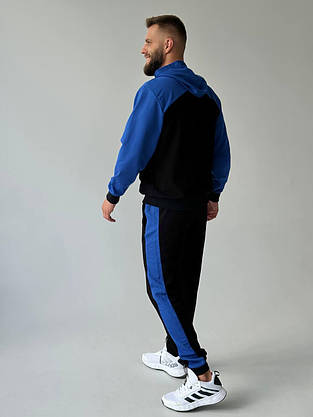 Чоловічий спортивний костюм демісезонний стильний молодіжний костюм худі та штани повсякденні для чоловіків хлопців, фото 3