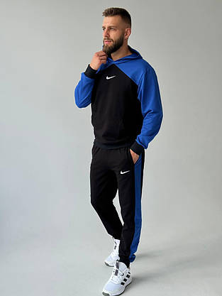 Чоловічий спортивний костюм демісезонний стильний молодіжний костюм худі та штани повсякденні для чоловіків хлопців, фото 4