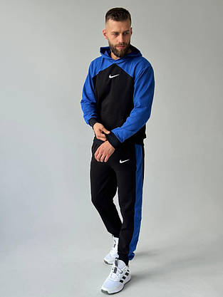 Чоловічий спортивний костюм демісезонний стильний молодіжний костюм худі та штани повсякденні для чоловіків хлопців, фото 5