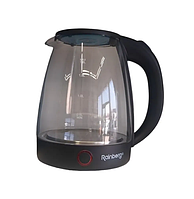 Чайник электрический Rainberg RB-2240 2 л Дисковый электрочайник Стеклянный электрочайник Бесшумные чайники