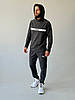 Чоловічий спортивний костюм Puma демісезон костюм на хлопця з капюшоном стильний молодіжний модний повсякденний, фото 6
