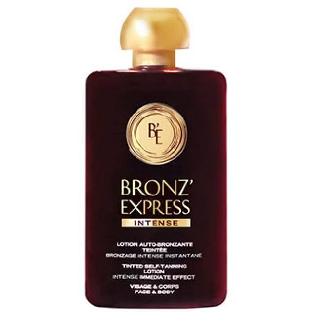 Лосьйон-автозасмага для обличчя і тіла (інтенсивна формула) / Lotion Auto-Bronzante Teintée Intense Bronz'express 100 мл, фото 1