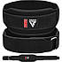 Пояс для важкої атлетики RDX RX5 Double Belt неопреновий Black S, фото 9