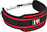Пояс для обтяжень з ланцюгом RDX PRO DIPPING BELT 2 LAYER  неопреновий Red, фото 3