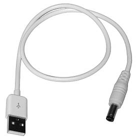 Перехідник кабель з роз'єму USB на DC 5.5/2.5