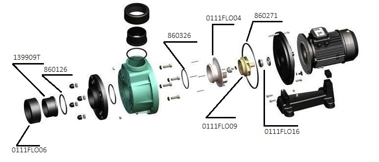 Сальник насосу FLOODER JET, фото 1