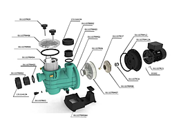 Імпіллер (крильчатка) для насосів PG-0111STRM33M PG-0111STRM08