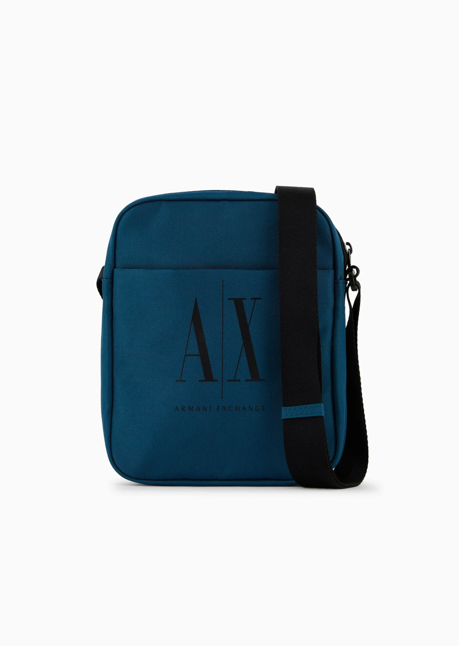 Чоловіча сумка Armani Exchange через плече 1159812637 (Синій, One size)