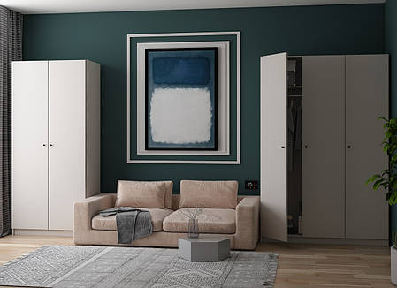 Шафа розпашна для одягу Doros Промо 90х48х204 см Кашемір (DRS-011198), фото 1