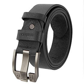 Чоловічий ремінь Bolo Bekele Hawk B-02 125 см Black