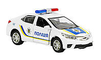 Машинка металева дитяча Поліція Auto Expert Українське озвучування