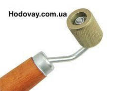 Валик для укладки термо-шумо-виброизол. метал короткая дерев. ручка широкий