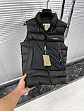 Чоловічий жилет BURBERRY CK7400 чорний  М, фото 5