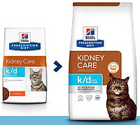 Хілс Hills PD Feline k-d Early Stage корм для котів при захворюваннях нирок на ранній стадії, 1,5 кг (605994)