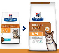Хілс Hill's PD Feline K/D Kidney Care Tuna дієтичний корм з тунцем для котів при ХНН, енцефалопатії, 1,5 кг (605990)