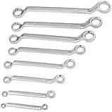 Набір вигнутих накидних ключів 12-граней (6-22 мм) 8 од. Vorfal V08103, фото 2