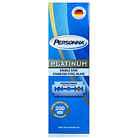 Леза Personna Platinum Blue Double Edge Razor Blade 200 шт