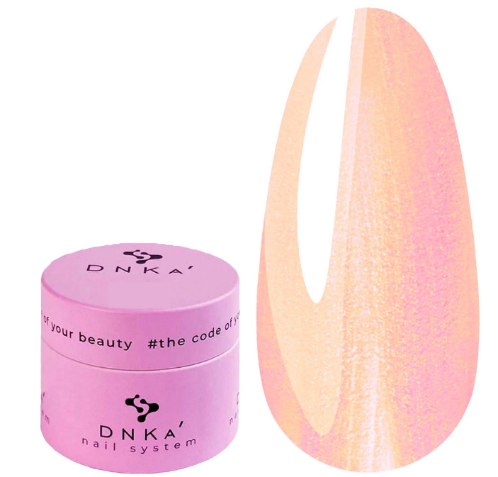 Арт-паста DNKa Jewel Paste No0001 перламутровий персиково-рожевий 5 мл