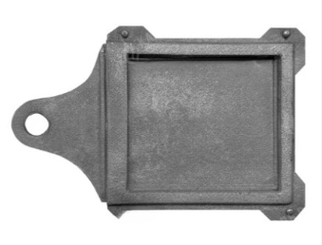 Засувка ГЛВТ велика №3 390x260 мм