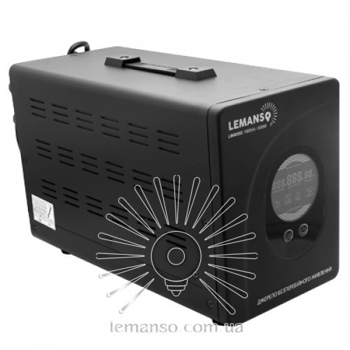 Джерело безперебійного живлення (ДБЖ) Lemanso 1000VA 600Вт 140-275V LM40502