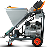 Високопродуктивна та компактна штукатурна машина Profter DQ-9 (1-15 л/хв, 2,5 кВт), фото 2