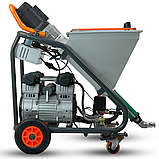 Високопродуктивна та компактна штукатурна машина Profter DQ-9 (1-15 л/хв, 2,5 кВт), фото 3