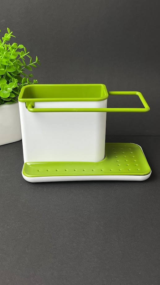 Кухонний органайзер на миття Kitchen Shelf Sink 3 в 1 Органайзер на раковину 3 в 1