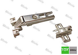 Завіса для рамочного профілю Z1 накладна FGV (Італія)