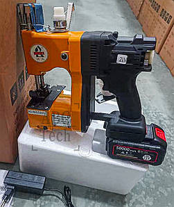 Мішкозашивна машинка на акумуляторі RG900D-21V-50Ah Ручна машинка для зашивання всіх типів мішків