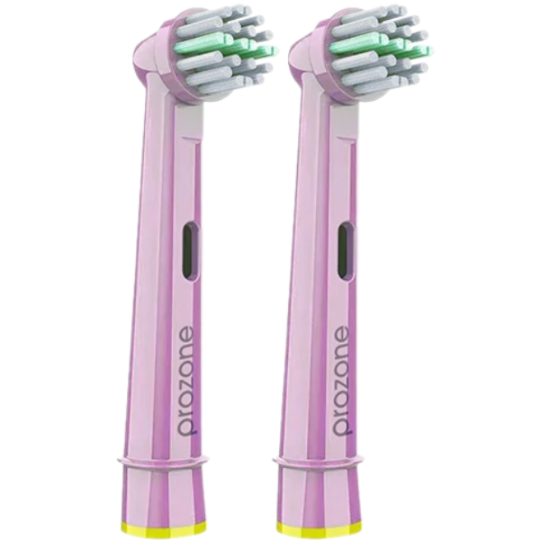 Насадка для електричної зубної щітки ProZone Classic Kids Pink (2 шт.)