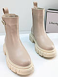 Черевики шкіряні жіночі демісезонні від виробника модель УН24-104, фото 2